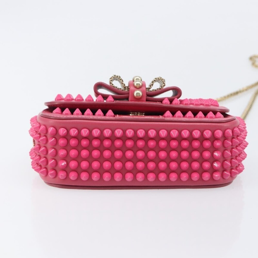 Christian Louboutin Sweet Charity Spiked Leather Mini - Picture 14 of 16